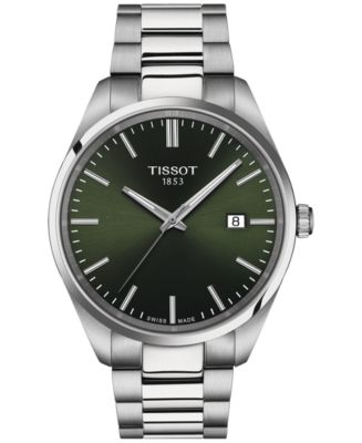 Tissot Men s Swiss PR 100 Stainless Steel Bracelet Watch 40mm Macy s