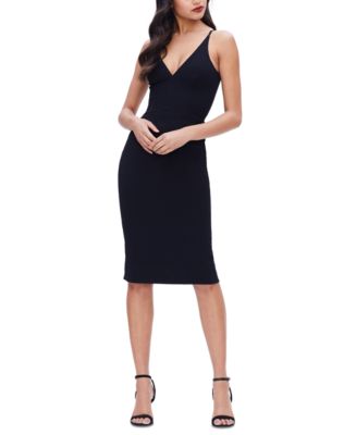 knee length dresses for ladies Dress The Population Lyla Dress - Green