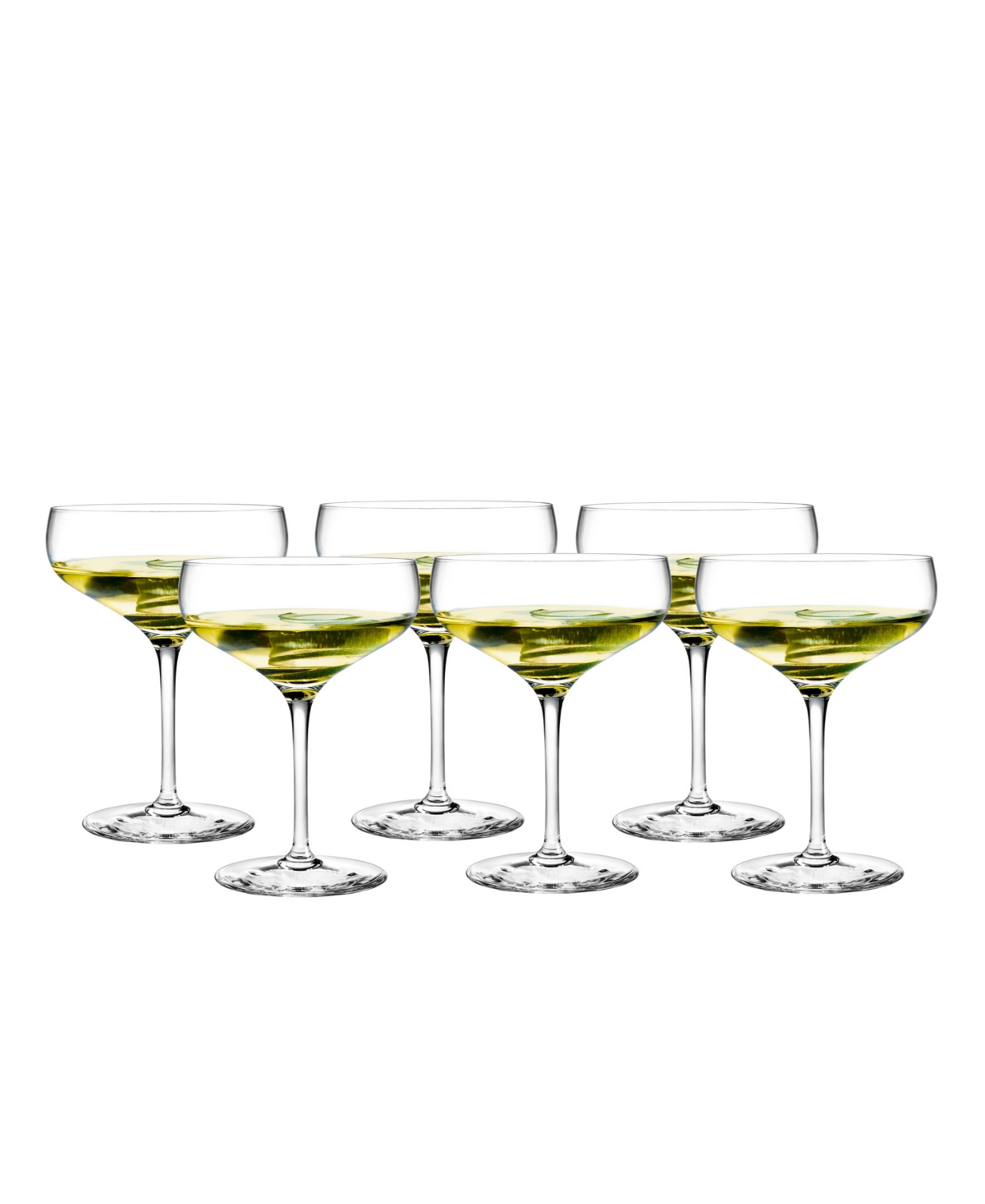 Rosendahl Cabernet Coupe Cocktail Glasses, Set Of 6 In Clear