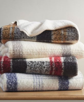 Macy's sherpa blanket sale