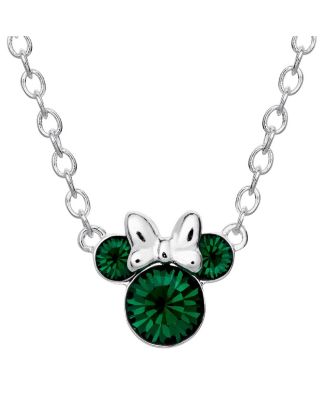 Minnie Mouse Birthstone Necklace