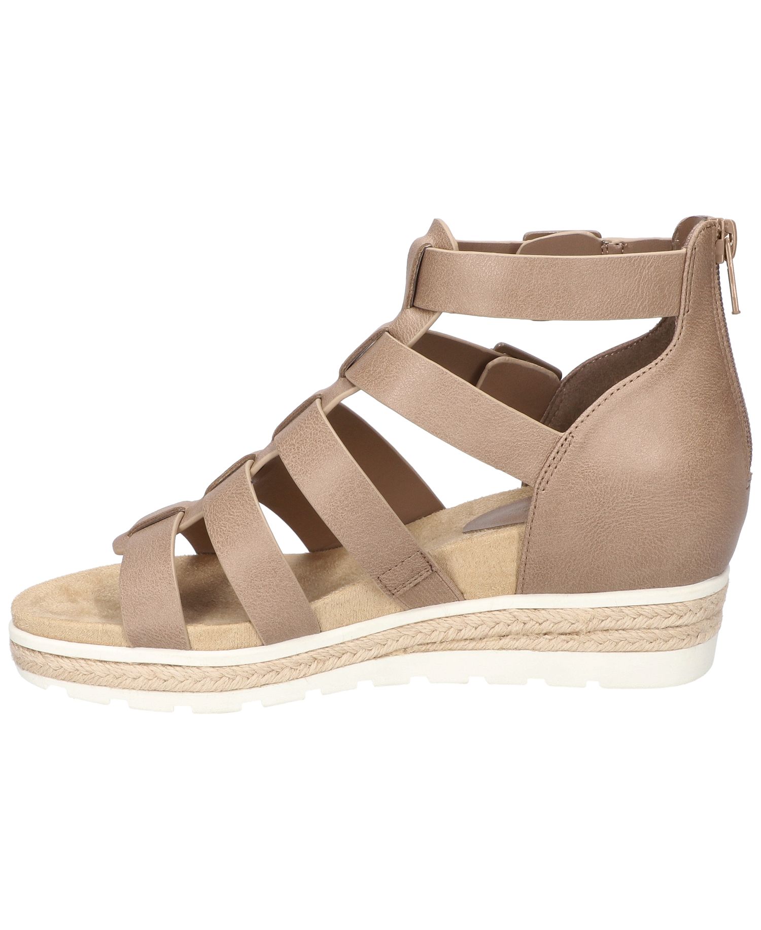 Women's Simone Zip Wedge Sandals