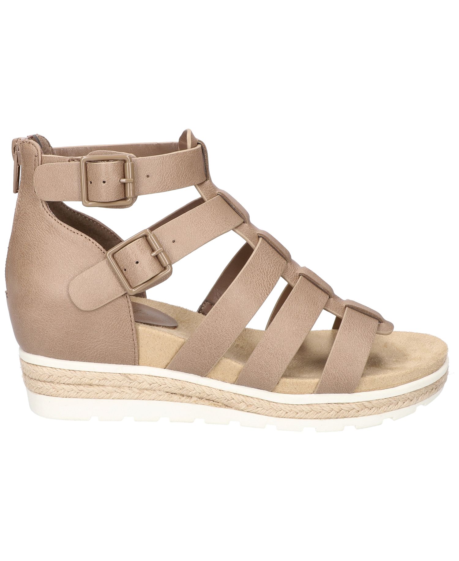 Women's Simone Zip Wedge Sandals