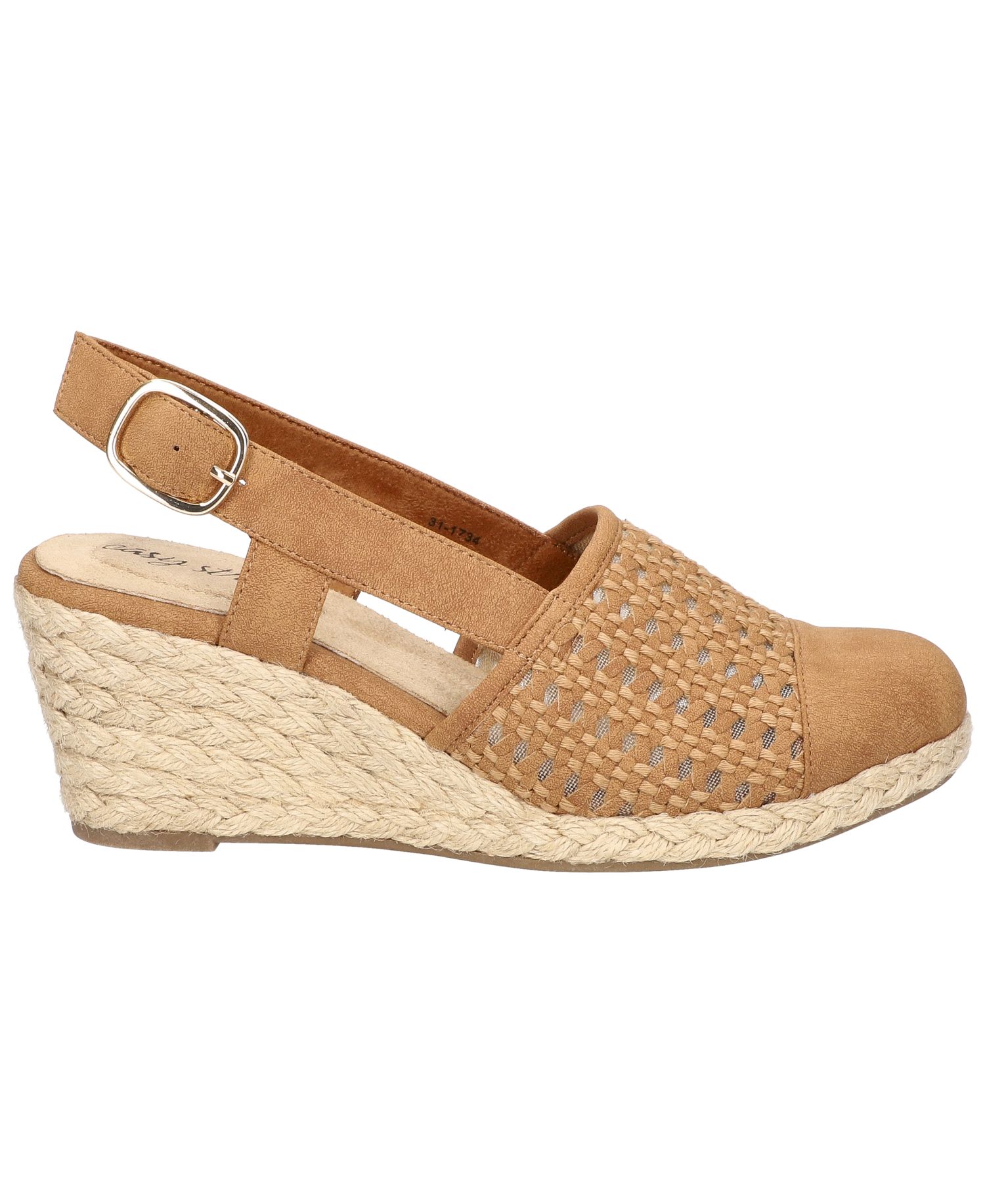 Women's Taffy Buckle Slingback Espadrille Wedges