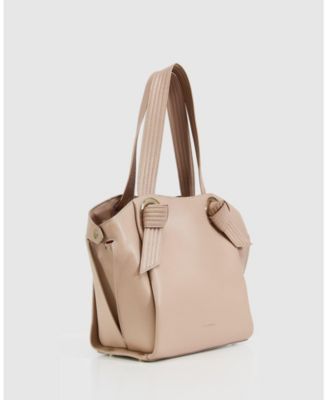 Heart Of Gold Leather Shoulder Bag