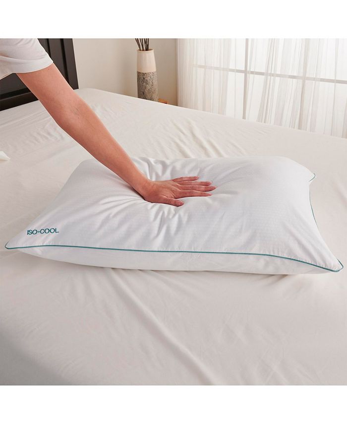 IsoCool Polyester Twin Pack Pillows, Queen Macy's