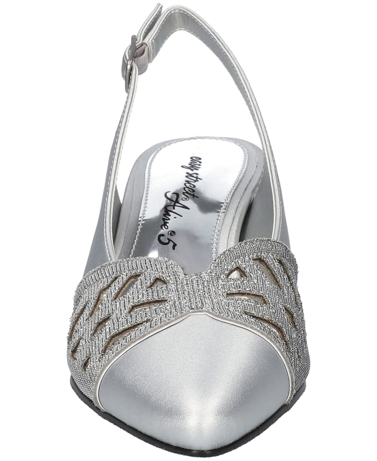 Easy Street Women's Bizzy Buckle Slingback Pumps