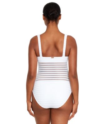 Women's Square-Neck One-Piece Swim Suit