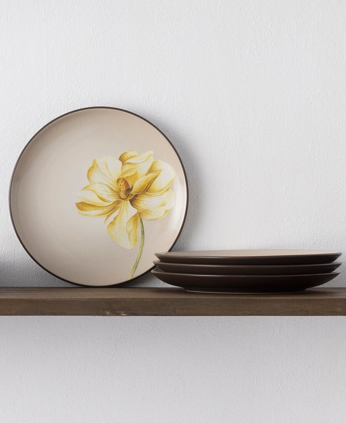 Noritake Colorwave Floral Accent Plates, Set of 4 Macy's