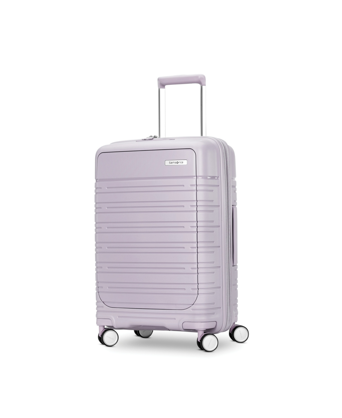 Samsonite Elevation Plus Carry On Spinner In Soft Lilac