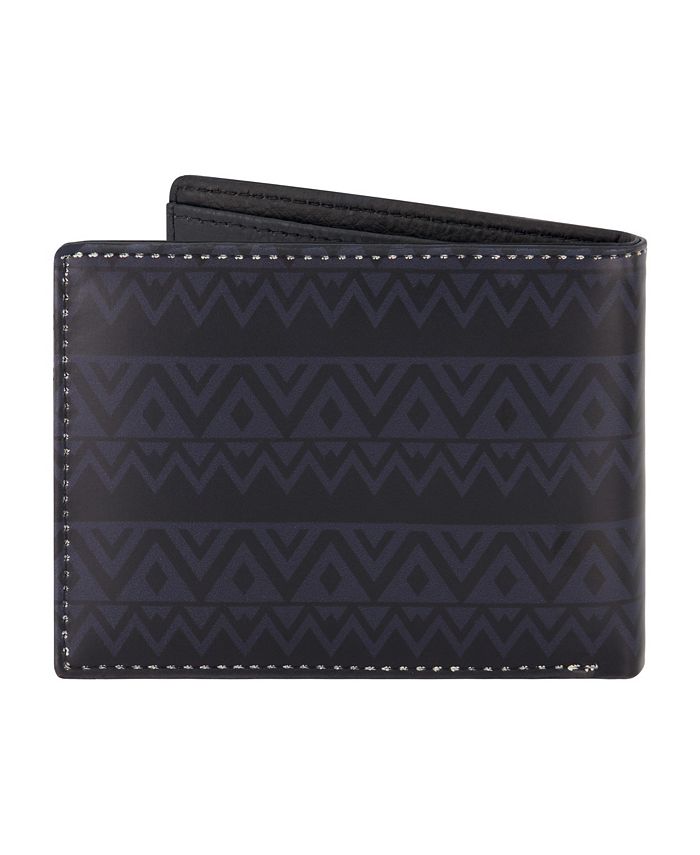 Marvel BLACK PANTHER LOGO Bifold Wallet, Slim Wallet with Decorative