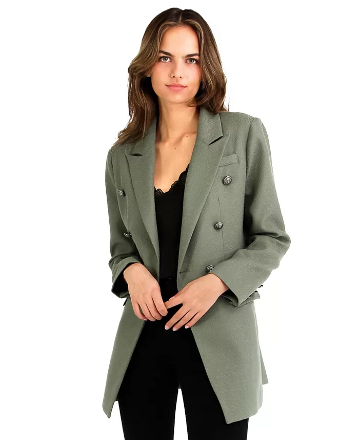 Princess Polina Textured Weave Blazer - thumbnail 7