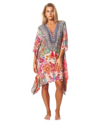 Women's Short Kaftan Cover Up Dress