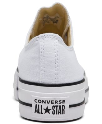 Women's Chuck Taylor All Star Lift Low Top Casual Sneakers from Finish Line
