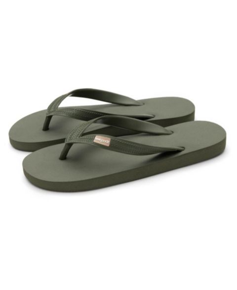 Женские сандалии Feelgoodz Classicz Core Natural Rubber Flip-Flop Thong, цвет: Lichen