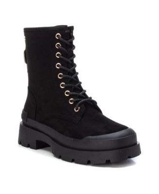Women's Suede Lace-Up Boots By XTI