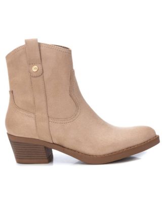 Women's Suede Italian Western Boots By