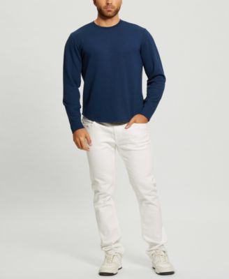 Men's Textured Long-Sleeve T-Shirt