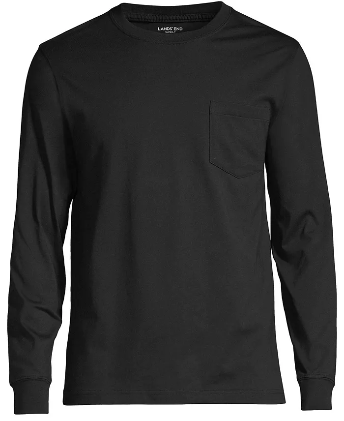 Big & Tall Super-T Long Sleeve T-Shirt with Pocket - thumbnail 9