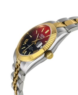 Men's West Village Fusion Elite Two-Tone Stainless Steel Watch 40mm