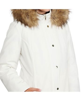 Ellen tracy on sale fur collar coat
