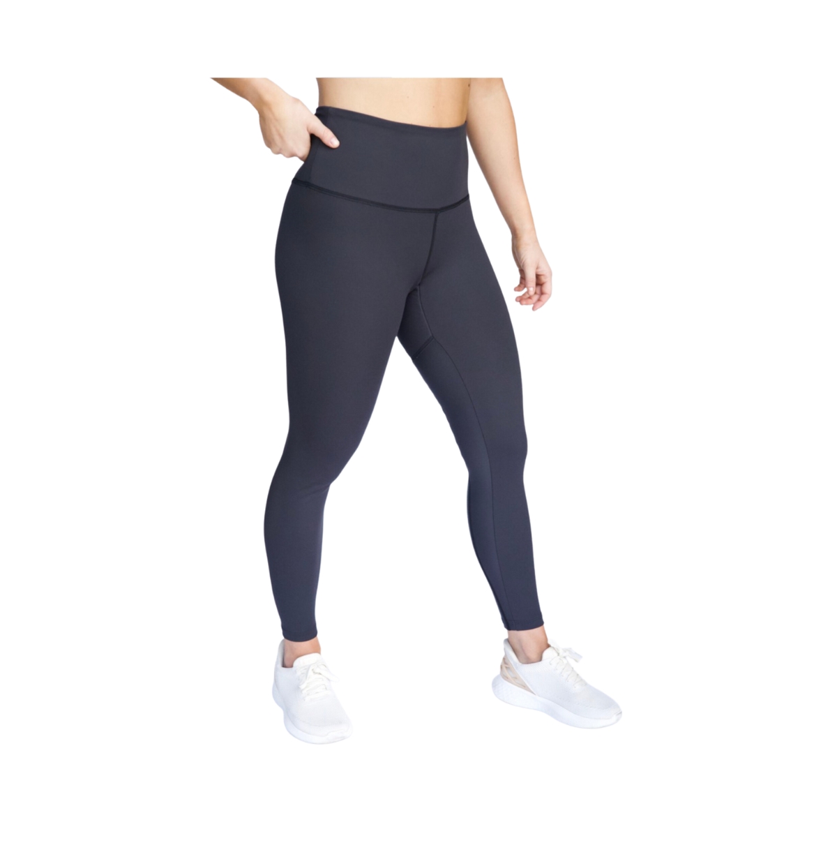 Women's Leakproof Activewear Leggings For Bladder Leaks and Period Protection - Black