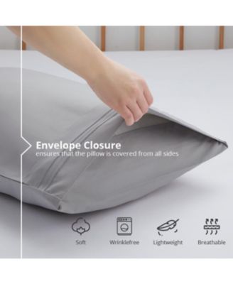 Ultra Soft Hypoallergenic Pillowcase Set - Standard - 2 Pack