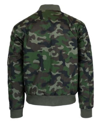 Men's Oversized Heavyweight MA-1 Bomber Flight Jacket