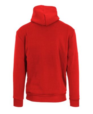 Men's Oversized Slim-Fit Fleece-Lined Pullover Hoodie