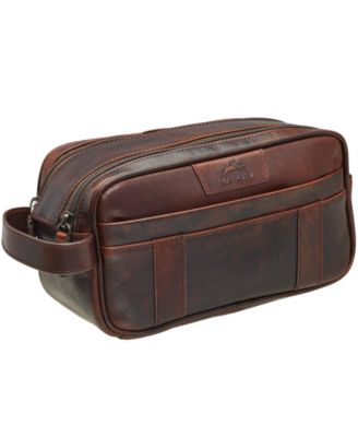 Men's Buffalo Dual Top Zipper Toiletry Bag