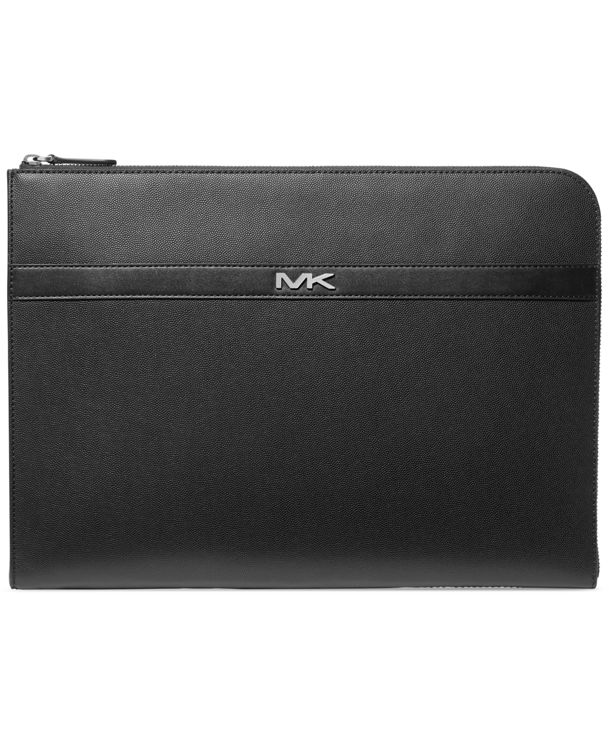 Michael Kors Men's L-zip Logo Laptop Case In Black
