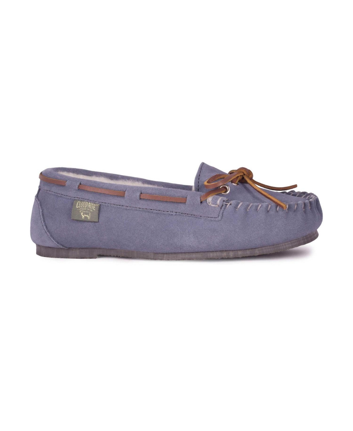 Ladies Driving Moccasin By - Grey