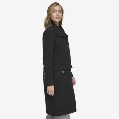 Women's Almedia Sb Wool Twill Coat With Back Belt