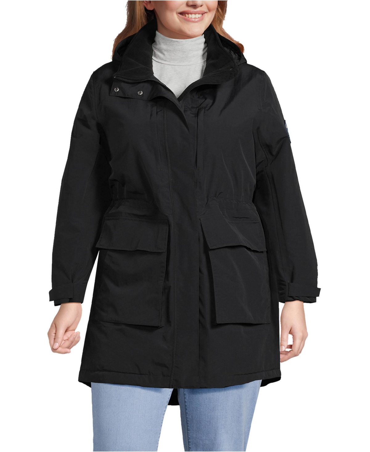 Lands' End Plus Squall Waterproof Insulated Parka