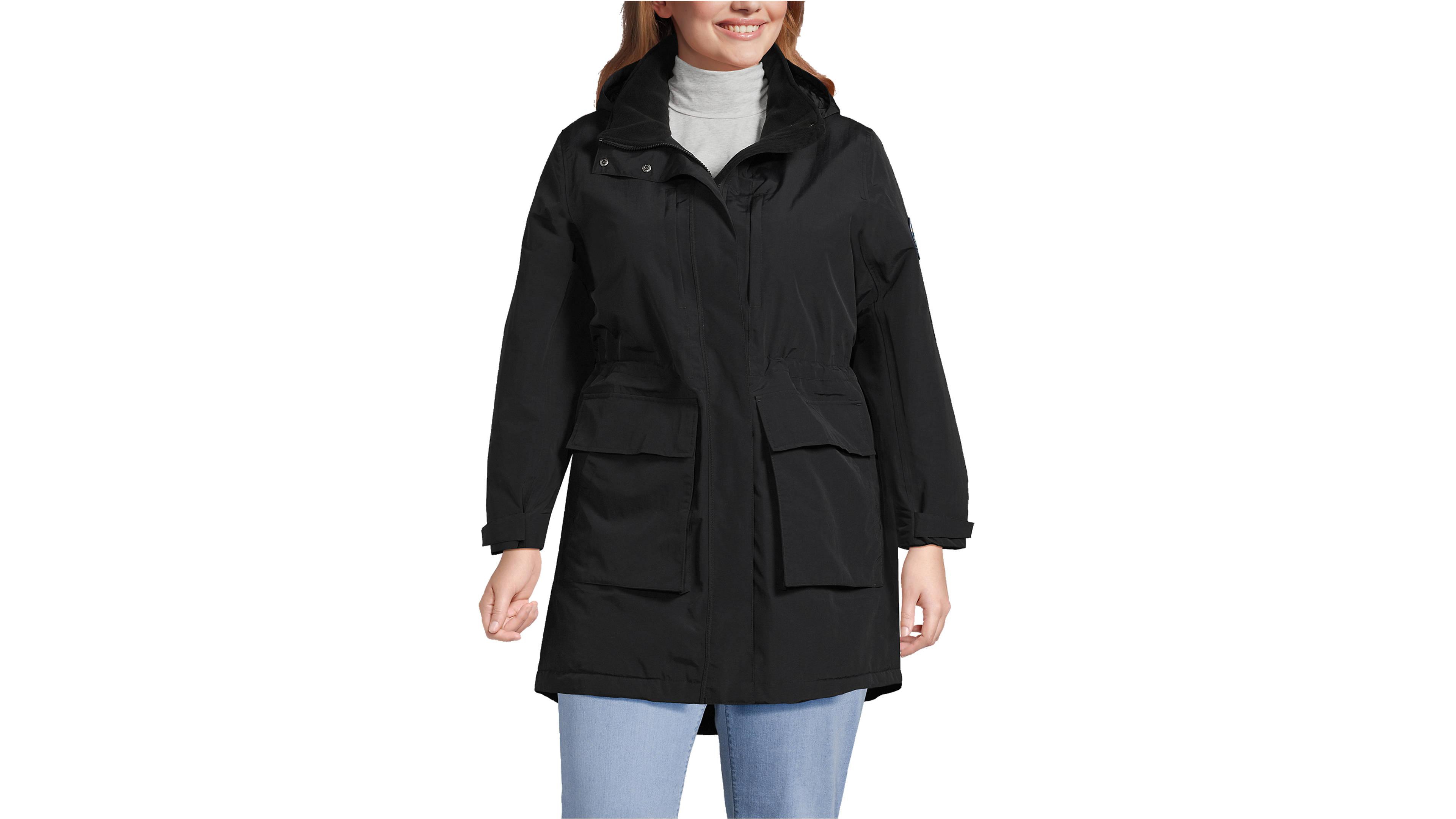 Lands' End Plus Squall Waterproof Insulated Parka