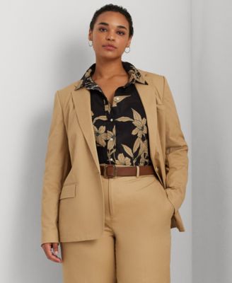 Lauren Ralph Lauren - Plus Size One-Button Blazer