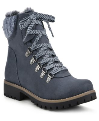 Macy's winter white boots best sale