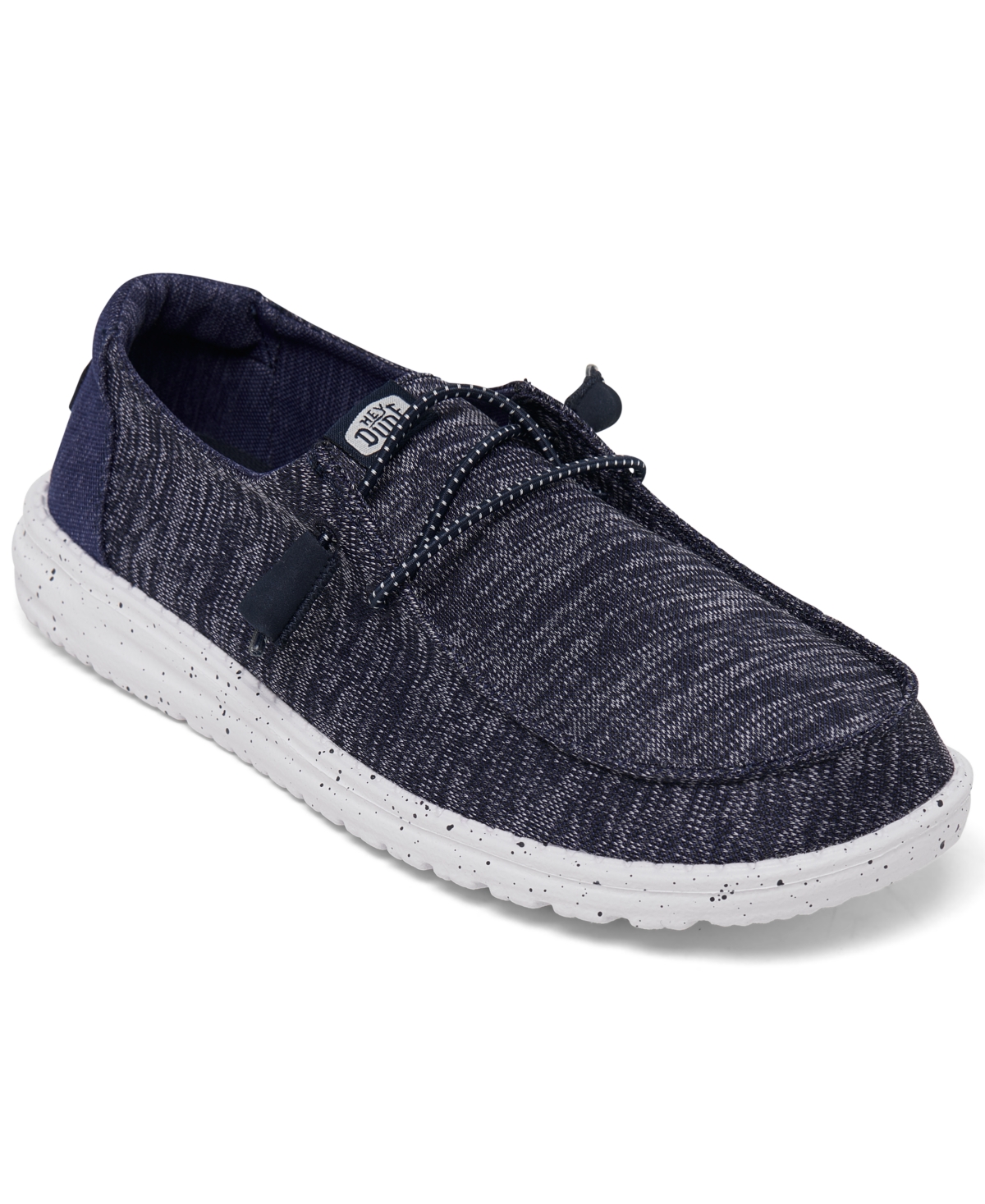 Women's Wendy Sport Knit Casual Moccasin Sneakers from Finish Line - Blue