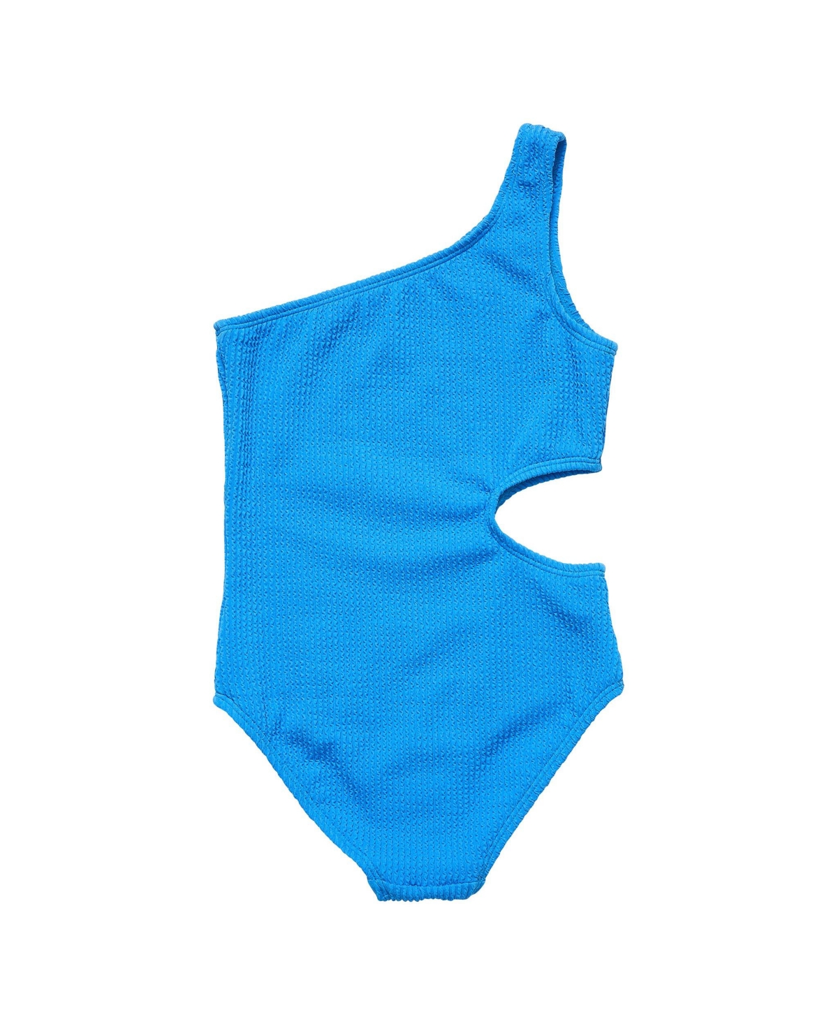 Toddler, Child Girls MarineOne Shoulder Swimsuit - Blue
