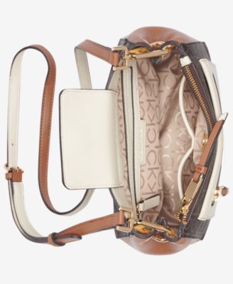 Hadley Signature Colorblocked Adjustable Crossbody