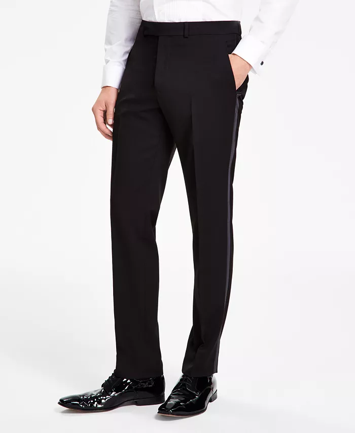 Men's Slim-Fit Ready Flex Tuxedo Suit - thumbnail 4
