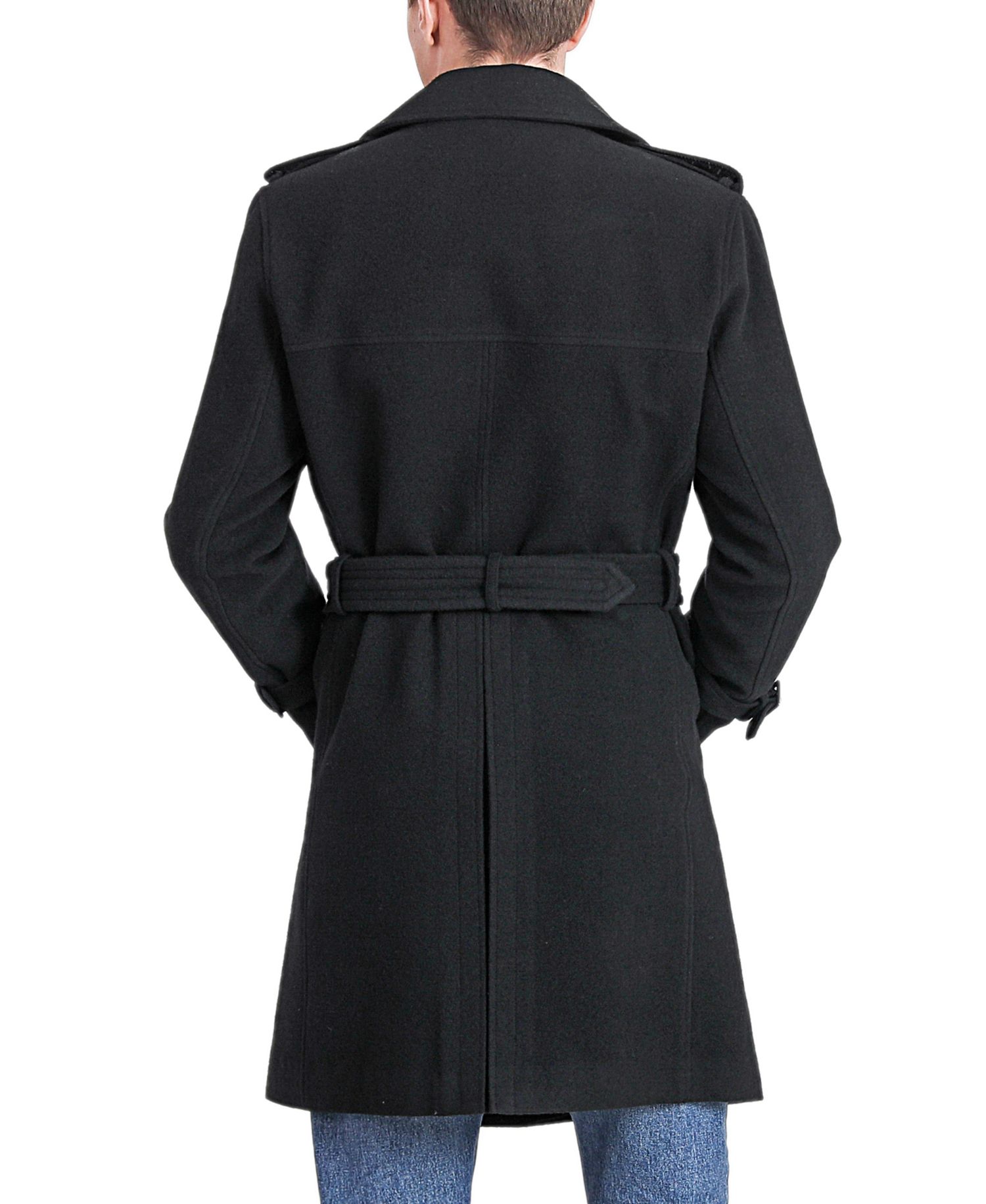 Men's Jake Wool Blend Trench Coat