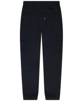 Big Boys Relaxed Fit Drawstring Cargo Jogger Pants
