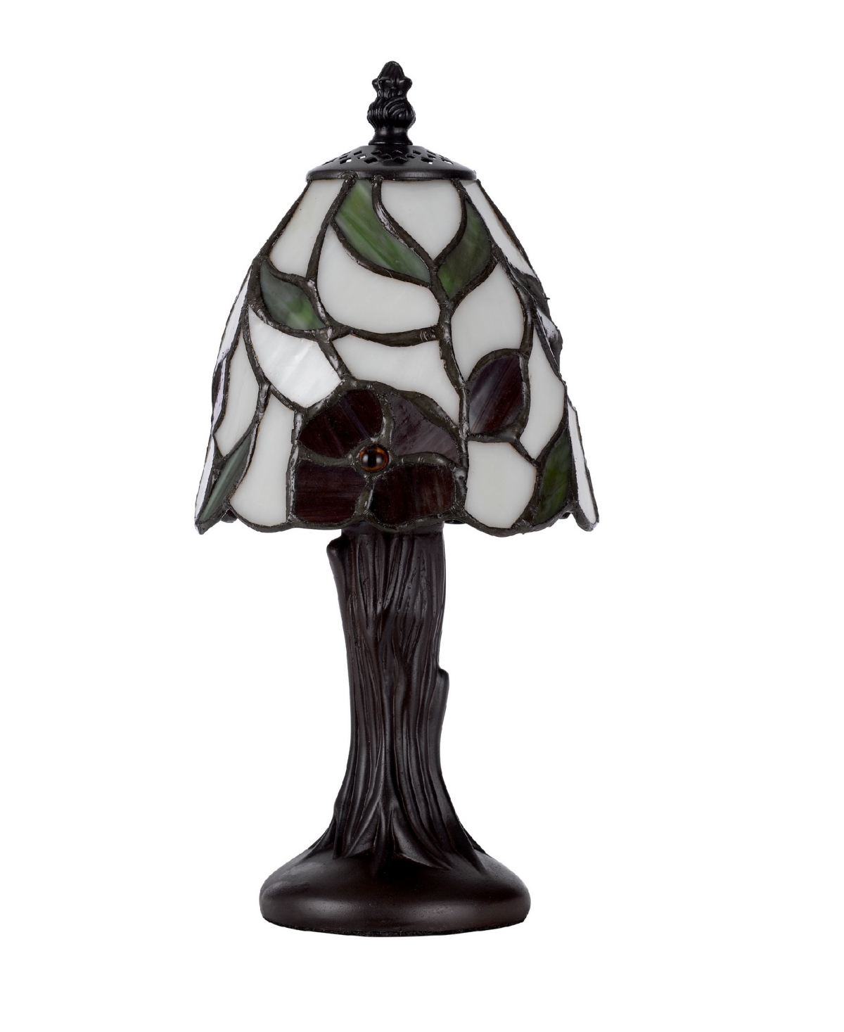 Cal Lighting 11" Height Metal And Resin Accent Lamp In Dark Bronze