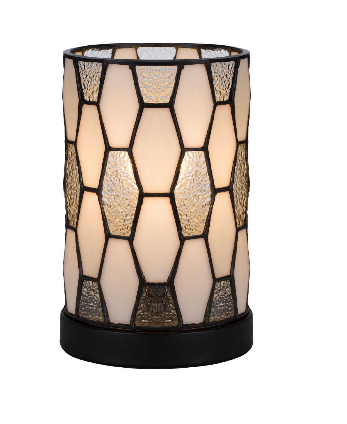 Shop Cal Lighting 9.25" Height Metal And Resin Accent Lamp In Dark Bronze