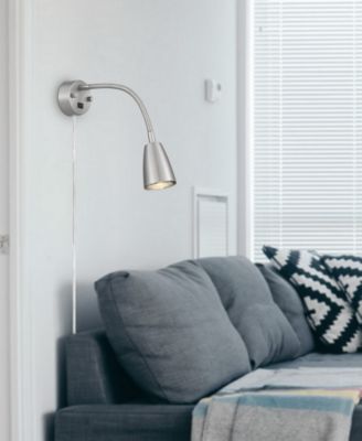 14.25" Height Metal Wall Lamp