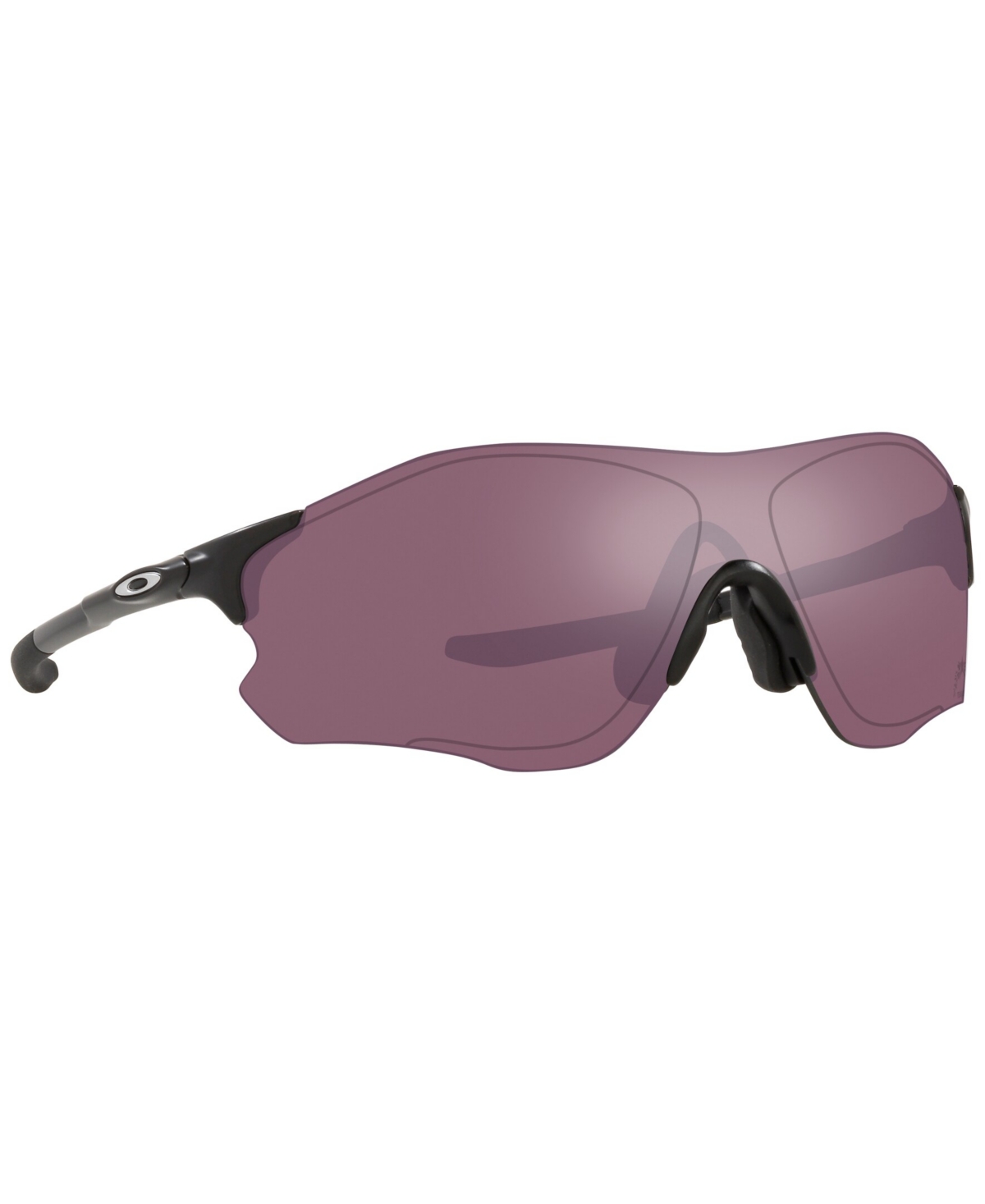 Oakley Unisex Evzero Path (low Bridge Fit) Team Sunglasses, Mirror Oo9313 In Matte Black