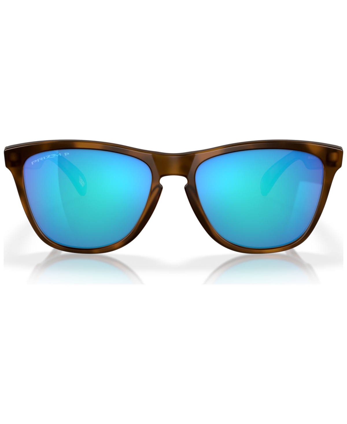 Oakley Men's Frogskins Polarized Sunglasses, Mirror Polar Oo9013 In Brown Tortoise