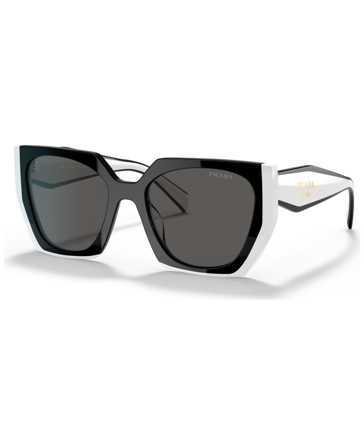 Shop Prada Women's Sunglasses, Pr 15ws In Black,talc