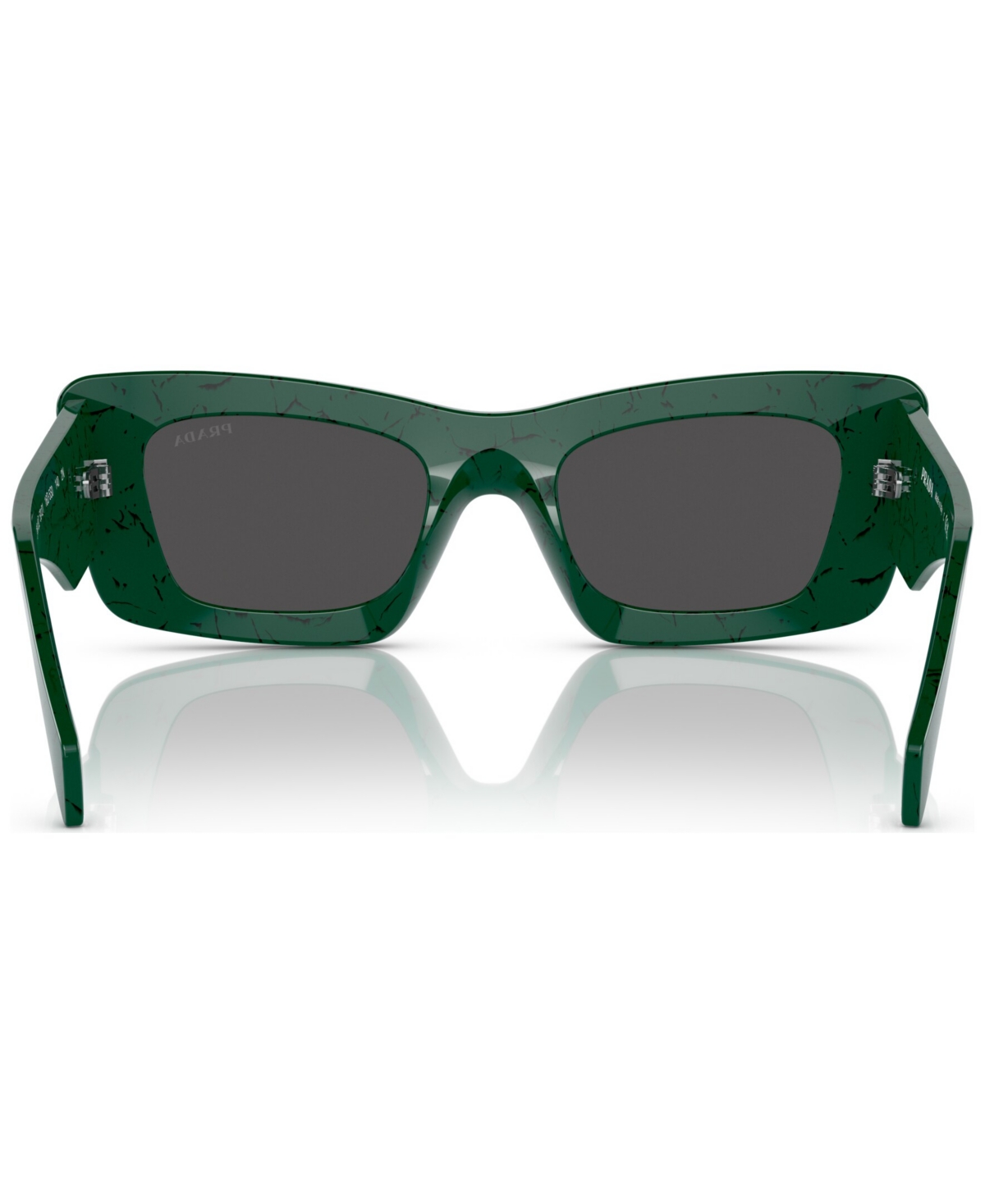 Shop Prada Women's Sunglasses, Pr 13zs In Green Marble